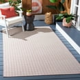 thumbnail image 2 of SAFAVIEH Hampton Ali Diamond Indoor/Outdoor Area Rug, Light Pink/Multi, 5'1" x 7'6", 2 of 5