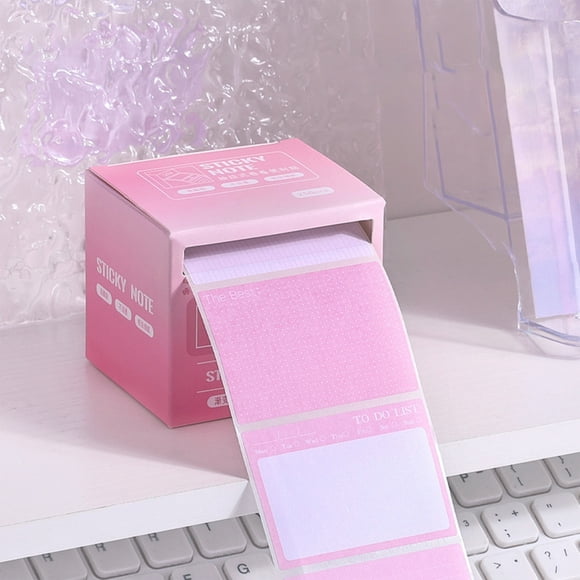 XYAIYT Efficient Notes 256 Sheets for Bookmarks and File Organization Convenient Pull Out Design Strong Adhesive for School and Office Supplies Portable Paper Box