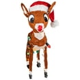 thumbnail image 6 of Northlight Lighted Rudolph with C9 String Lights Outdoor Christmas Decoration - 24", 6 of 10