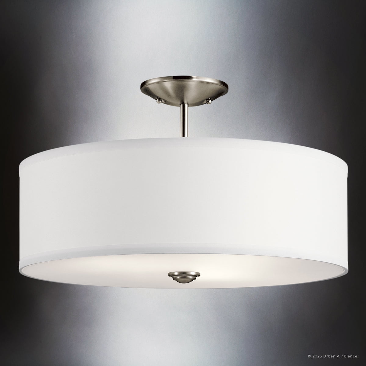 Luxury New Traditional Ceiling Light, Brushed Nickel, UKC20172