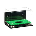 thumbnail image 5 of Deluxe Acrylic Mini - Miniature (not Full Size) Football Display Case with Gold Risers, Mirror, Turf Base and Wall Mount (A005-GR), 5 of 8