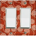 thumbnail image 1 of Metal Light Switch Plate Cover Colorful Safari African Tribal Art Pattern SFR026, 1 of 13