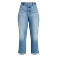 thumbnail image 6 of Time and Tru Women's Relaxed Boyfriend Jeans, 26" Inseam, Sizes 0-22, 6 of 6
