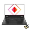 thumbnail image 2 of HP OMEN 15 Gaming Laptop, 15.6" 144Hz FHD IPS Display, GeForce RTX 3070, AMD 8-Cores Ryzen 7 5800H 32GB RAM, 2TB PCIe SSD, USB-C, Backlit KB, Wi-Fi 6, HDMI/DP, RJ-45, Mytrix HDMI Cable, Win 10, 2 of 7