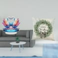 thumbnail image 2 of Escultura De Cisne Acrílico Para Centro De Mesa Y Funda De Almohada Navideña De Poliéster Para Sofá, Oficina, Decoración Del Hogar, Adorno., 2 of 8