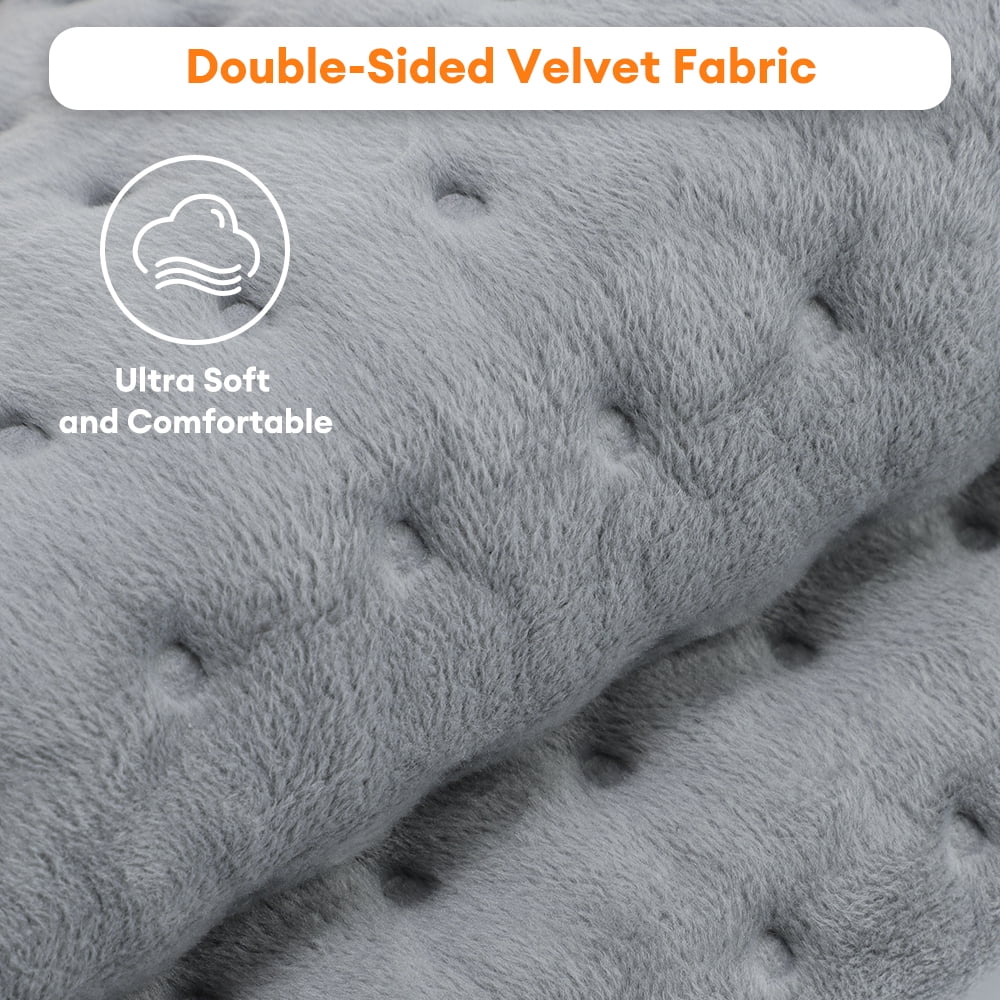 Large Electric Heating Pad for Back, Fathers Mothers Day Gifts for Women, Men, Soft Machine Wash Fabric, Auto-Off & Moist Heat, Fast Heating