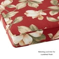 thumbnail image 2 of Greendale Home Fashions 18 x 18 in. Roma Floral Square Outdoor Chair Pad (Set of 2), 2 of 6