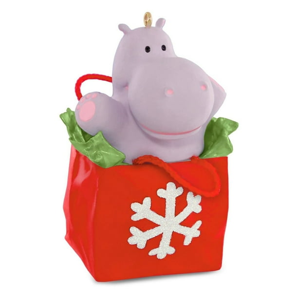 Hippopotamus Christmas Ornaments