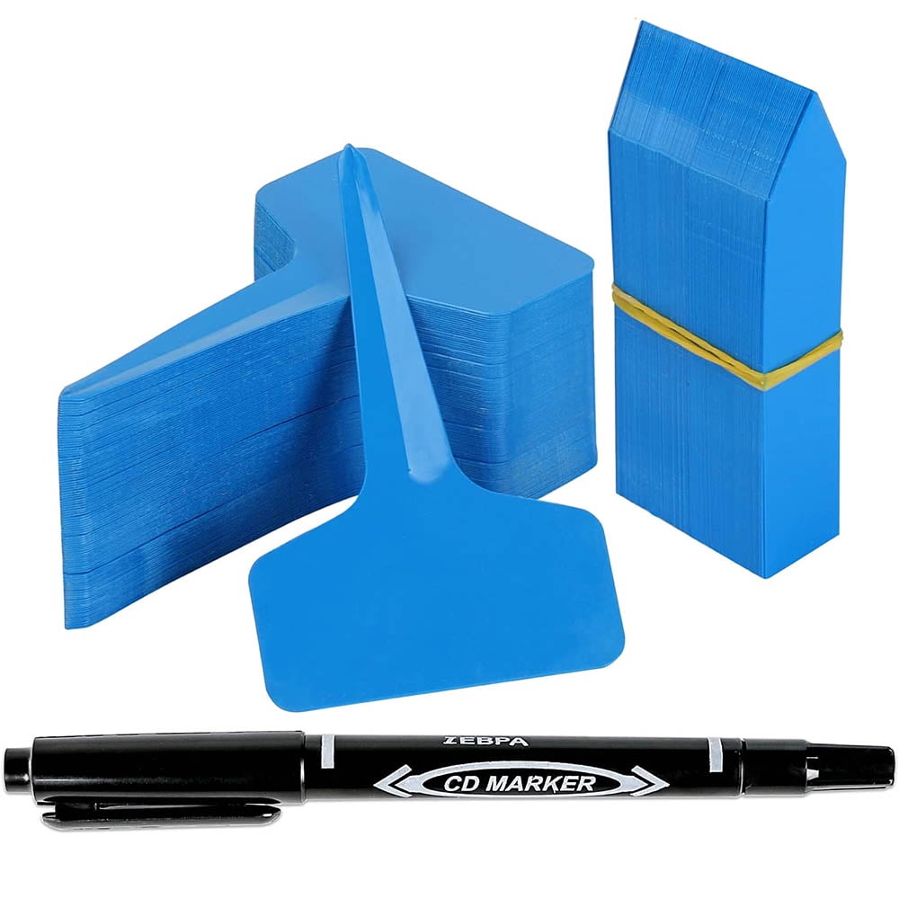 200Pcs Plastic Plant Labels Garden Markers Plant Tags Waterproof Plant