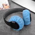 thumbnail image 3 of pitrice Non-woven Dust-proof Sweat-Proof Disposable Stretchable Headphone Covers Protection Sleeve Accessories for Internet Cafe Type 11, 3 of 7