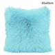 thumbnail image 1 of Funda de almohada mullida, funda de cojín de felpa larga y suave, funda de almohada decorativa para sofá, sofá, cama, silla, 45x45cm Yuarrent LF0207-18B, 1 of 7