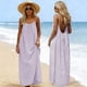 thumbnail image 2 of Una Línea Vestidos de Verano para las Mujeres 2025 sin Mangas Cami Espagueti Correa Vestidos para las Mujeres Vestido de Sol Largo Flujo, 2 of 9