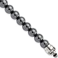 thumbnail image 1 of Sterling Silver Reflections 10Mm Hematite Beaded 8In Bracelet/Bead Not Included, Sold Seperately (Width 10) (Length 8) - Jbsp, 1 of 1