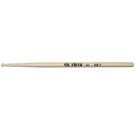 Vic Firth American Classic NE-1 Series Drumstick, US Hickory, Lacquer, Pair