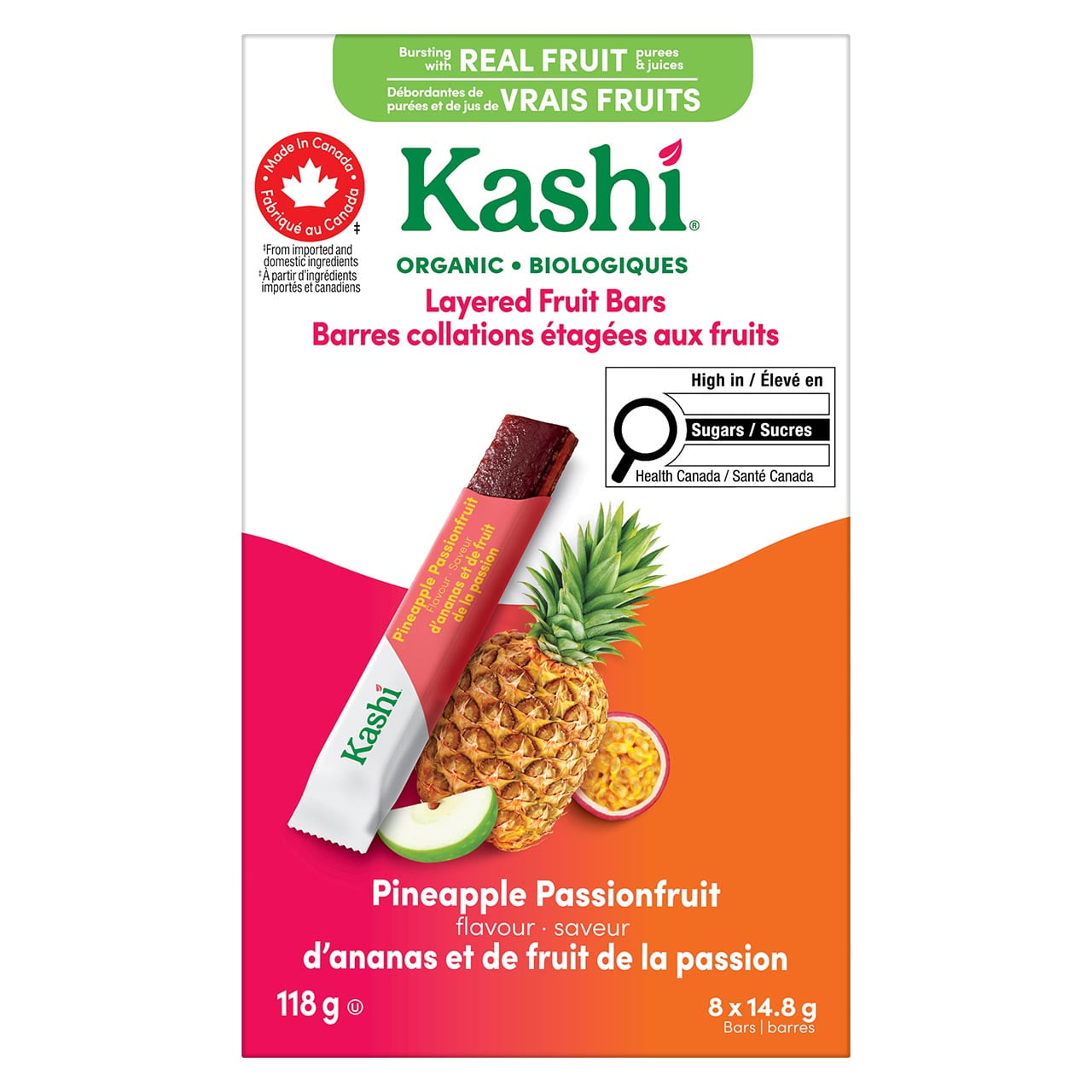 KASHI LYRD PNAPL PSN FRT BRS 8 bars