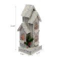 thumbnail image 3 of Maison Concepts Christmas Led Snow Covered Tall House 12.6", 3 of 3
