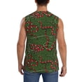 thumbnail image 4 of Balery Red Snake Camisetas sin mangas para hombre, absorbe la humedad y protege contra el mal olor.-XX-Large, 4 of 7