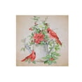 thumbnail image 4 of Maison Concepts Wall Decor Wooden Wall Art Cardinal - Set of 2 - 11.81 L x 0.79 W x 11.81 H, 4 of 4