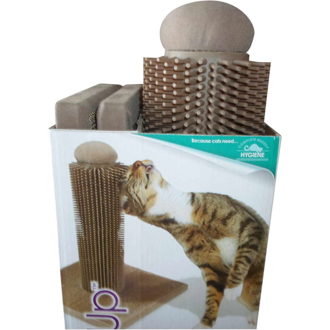 smartykat brush up cat grooming post