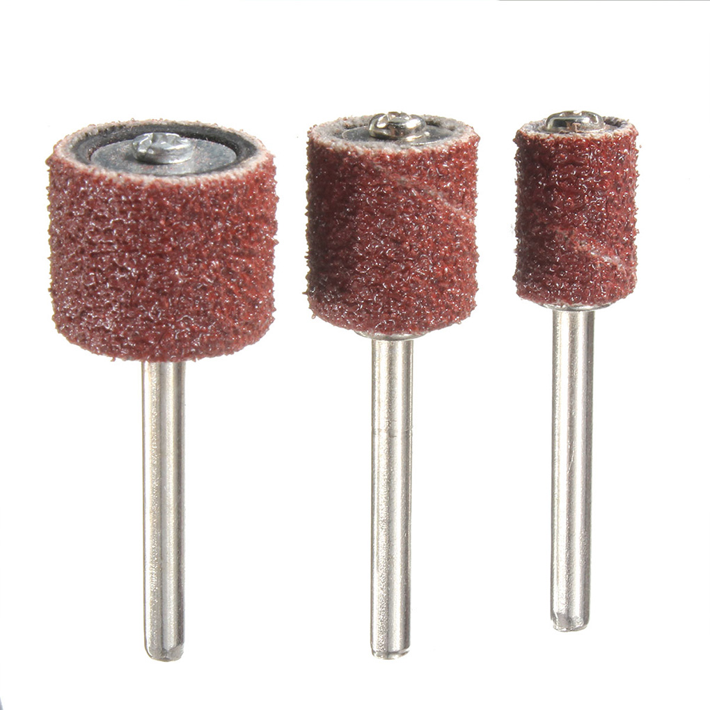 Worallymy Rotary Sanding Drum Sandpaper Set Metal Wood Diy Spindle