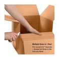 thumbnail image 5 of Box Partners Multi-Depth Corrugated Boxes 15" x 12" x 10" Kraft 25/Bundle MD151210, 5 of 6