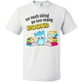 thumbnail image 3 of Inktastic No Such Thing As Too Many Books with Cute Owl T-Shirt, 3 of 5