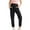 Black, variant on Posijego Girls Jogger Pants Activewear Elastic Waist Soft Breathable Athletic Sweatpants Running Gym