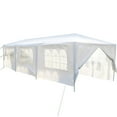 thumbnail image 2 of Gymax White Wedding Tent 10'x30'Outdoor Party Canopy Events, 2 of 10