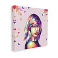 thumbnail image 4 of Stupell Industries Pop Icon with Pattern Abstract Painting Gallery Wrapped Canvas Art Print Wall Art, 17 x 17, 4 of 8