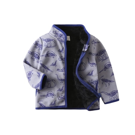 Vividxx Kids Boy s Winter Coat Warm Zip Up Outerwear Soft Coats For Toddlers Children Lightweight Comfortable Pullover For Fall And Winter 3-4 Years