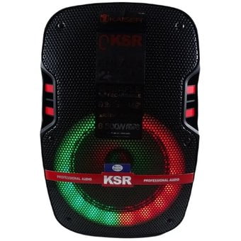 Bocina Kaiser KSW-5008 Recargable de 8 Pulgadas