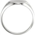 thumbnail image 2 of FB Jewels 14k White Gold .05 CTW Diamond Ladies Signet Ring, 2 of 3