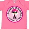 thumbnail image 4 of Inktastic Daddys Little Rocker Girl Girls Baby Bodysuit, 4 of 5