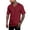 Wine, variant on Mfakffe V Neck Mens T-Shirts Short Sleeve Summer Comfort T Shirts for Men V Neck Breathable Comfy T Shirts for Men Solid Tees