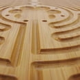 thumbnail image 3 of Finger Labyrinth - 12.5" - 11 Circuit Chartres Style - Carbonized Brown - 3 Units, 3 of 3