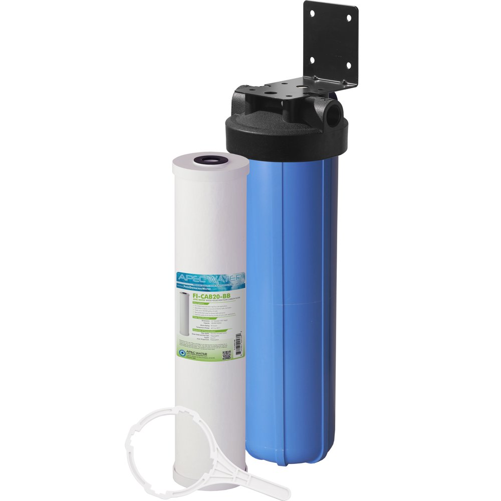 APEC Whole House 1Stage Water Filtration System High Capacity Carbon For All Purpose Walmart