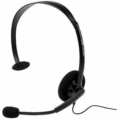Microsoft Wired Headset With Boom Mic For Xbox 360, (Best Wired Xbox 360 Headset)