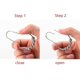 thumbnail image 4 of Ganchos Para Cortinas De Ducha,Anillos De Ganchos Para Cortinas Para Cortinas De Ducha (12 Piezas, Plateados) -z, 4 of 5