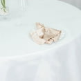 thumbnail image 6 of BalsaCircle 90" Premium Round Polyester Tablecloth Wedding Table Linens White, 6 of 8