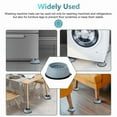 thumbnail image 6 of 8Pcs Anti Vibration Washing Machine Mats Support Anti-Slip Rubber Feet Base Pads, 6 of 6