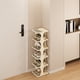 thumbnail image 5 of Zapatero de pares individuales, estante para zapatos, ahorro de espacio, torre organizadora de zapatos para puerta de casa, dormitorio, 6 capas, 5 of 10