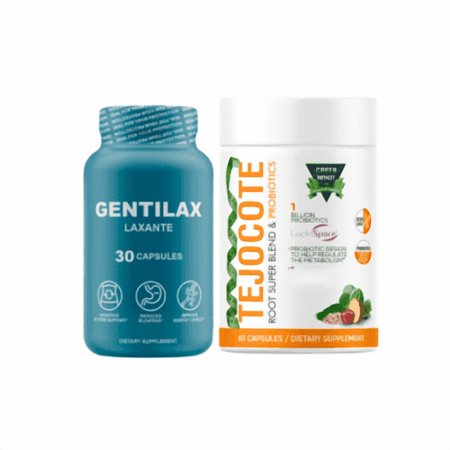Genti-Lax Gentle Digestive Support – 30 Capsules – Psyllium Husk, Dandelion, Fennel & Burdock Root – Natural Regularity & Bloating Relief