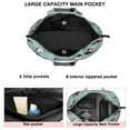 thumbnail image 3 of Black Corgi Travel Tote Bags for Women Carry On,Large Weekender Bags for Women Travel,Multi Functional Duffle Bag for Work,Shopping,Sports, 3 of 5