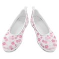 thumbnail image 2 of Wismoutput Pink Cherry Blossom Flat Shoes for Women Big Girls Skin-Friendly Durable Slip-on Shoes Gift for Ladies Size 6-11, 2 of 7