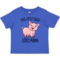 thumbnail image 3 of Inktastic This Little Piggy Loves Mama- cute Boys or Girls Toddler T-Shirt, 3 of 5