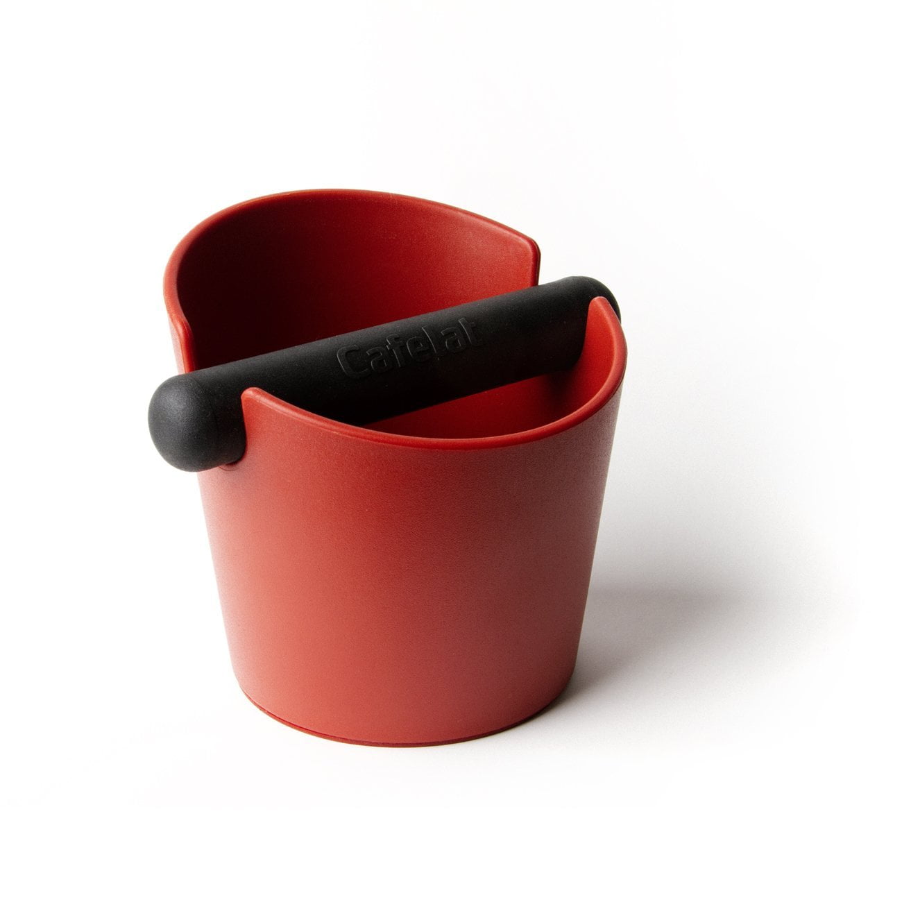 Cafelat Tubbi Espresso Knock Box, Small Red
