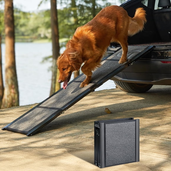 Rampa para perros PetThem de 180 cm de largo, 50 cm de ancho, plegable, soporta 115 kg
