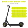 thumbnail image 2 of Pegatinas reflectantes para scooter 4x Electric Night Safety para Ninebot Yellow JShteea Accesorios para bicicletas, 2 of 4