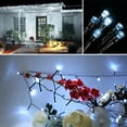 thumbnail image 4 of Moclever 40ft Solar String Lights, Cool LED Fairy String Light with 100 LEDs 8 Modes IP44 Waterproof Auto On/Off for Garden Patio Christmas Decor, 4 of 10