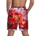 thumbnail image 3 of Xecao Autumn Maple Leaves for Men's Swimming Trunks Swim Trunks Quick Dry Swim Shorts with Mesh Lining Funny Swimwear Bathing Suits, 3 of 9